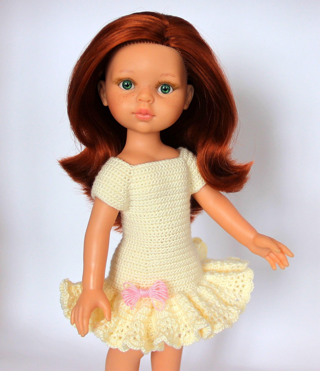 doll, redhead doll, knitting, doll paola reina, toys for girls, toy, doll, doll, doll, doll, doll, knitting